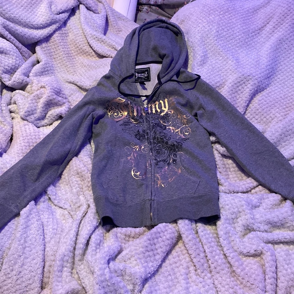 Jimmy Z Y2K Zip Up Jacket